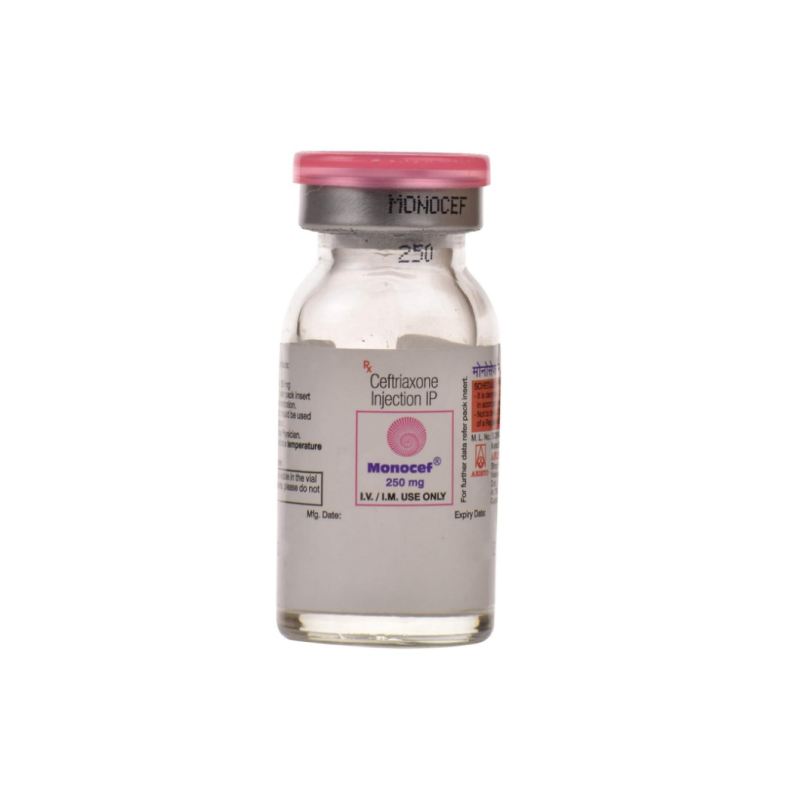 Monocef 250 mg Injection | Pocket Chemist