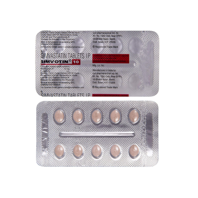 Simvotin 10mg Tablet | Pocket Chemist