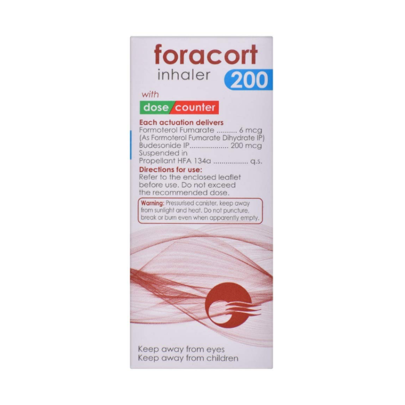 Foracort Inhaler 6/200 mcg (120 mdi) | Pocket Chemist