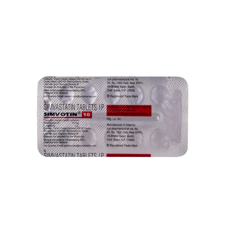 Simvotin 10mg Tablet | Pocket Chemist