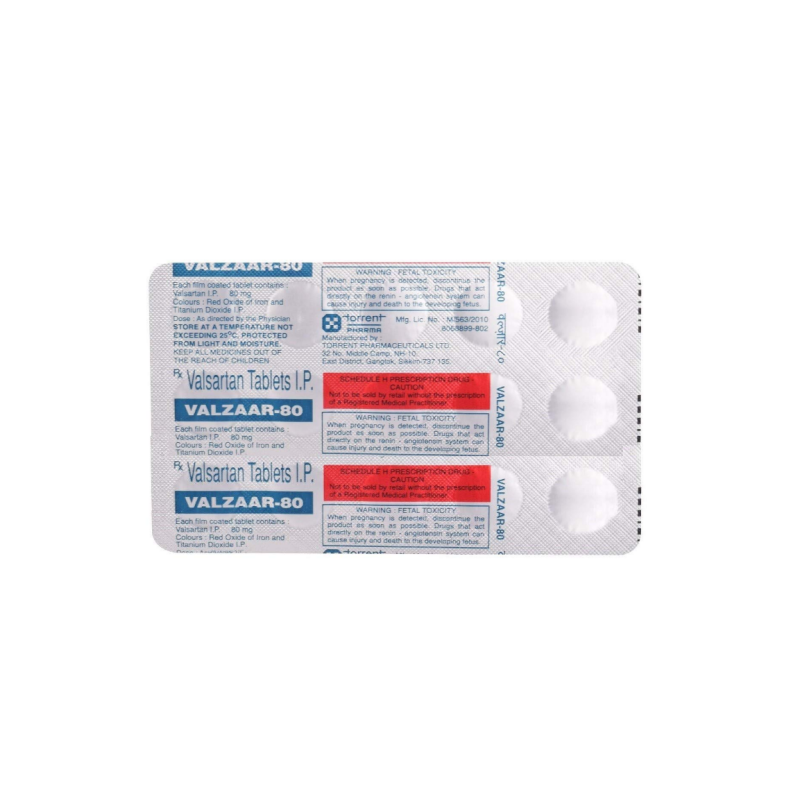 Valzaar 80mg Tablet | Pocket Chemist