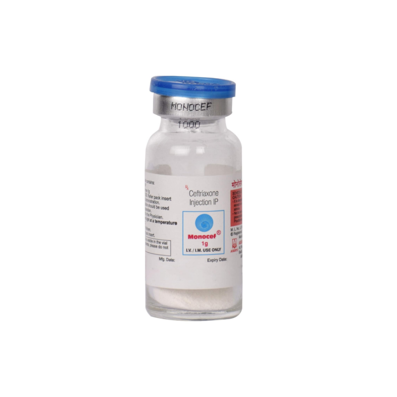 Monocef 1gm Injection | Pocket Chemist