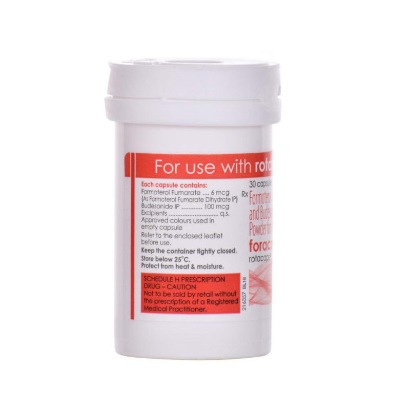 Foracort Rotacaps 100 mcg 6 mcg | Pocket Chemist