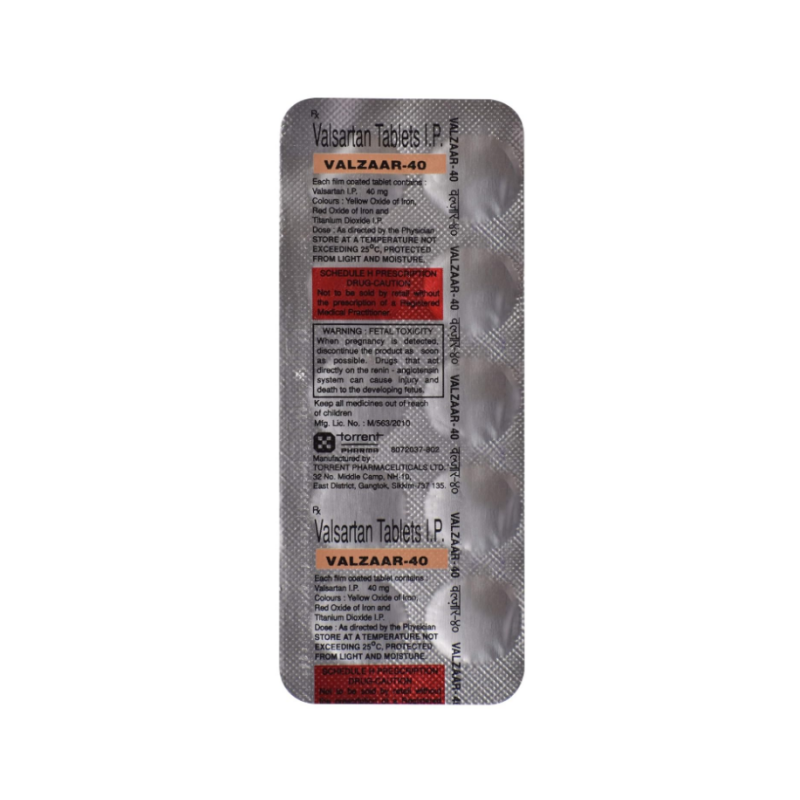 Valzaar 40mg Tablet | Pocket Chemist