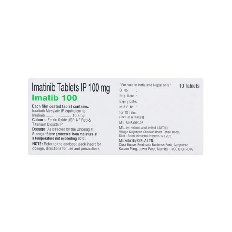 Imatib 100mg Tablet | Pocket Chemist