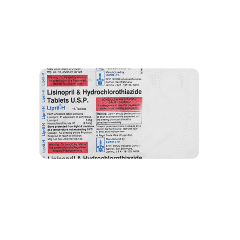 Lipril H Tablet | Pocket Chemist