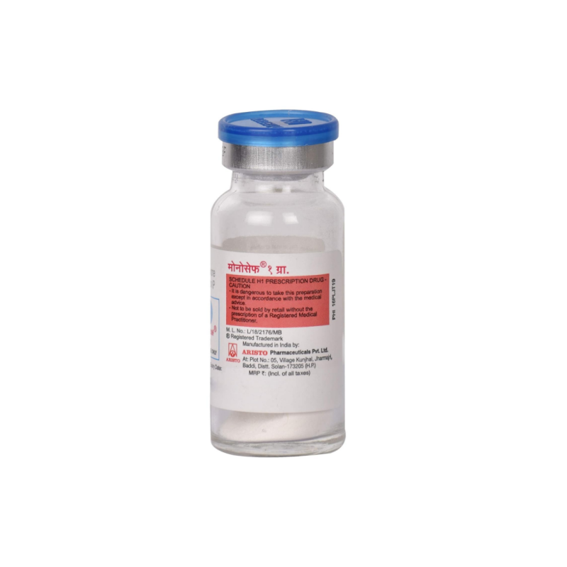 Monocef 1gm Injection | Pocket Chemist