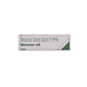 Metolar 25mg Tablet | Pocket Chemist