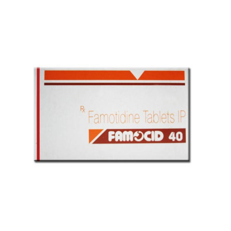 Famocid 40mg Tablet ( Famotidine 40mg ) | Pocket Chemist