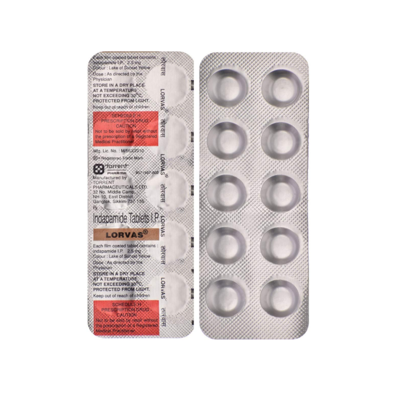 Lorvas 2.5mg Tablet | Pocket Chemist