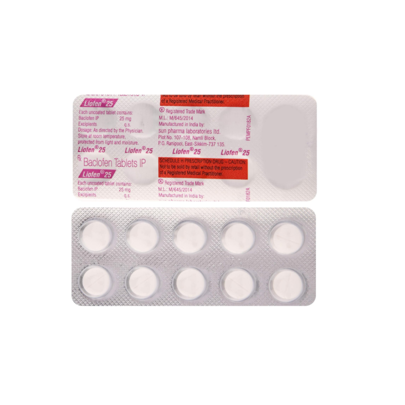 Liofen 25mg Tablet | Pocket Chemist