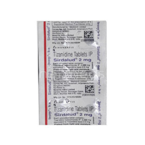 Sirdalud 2mg Tablet | Pocket Chemist