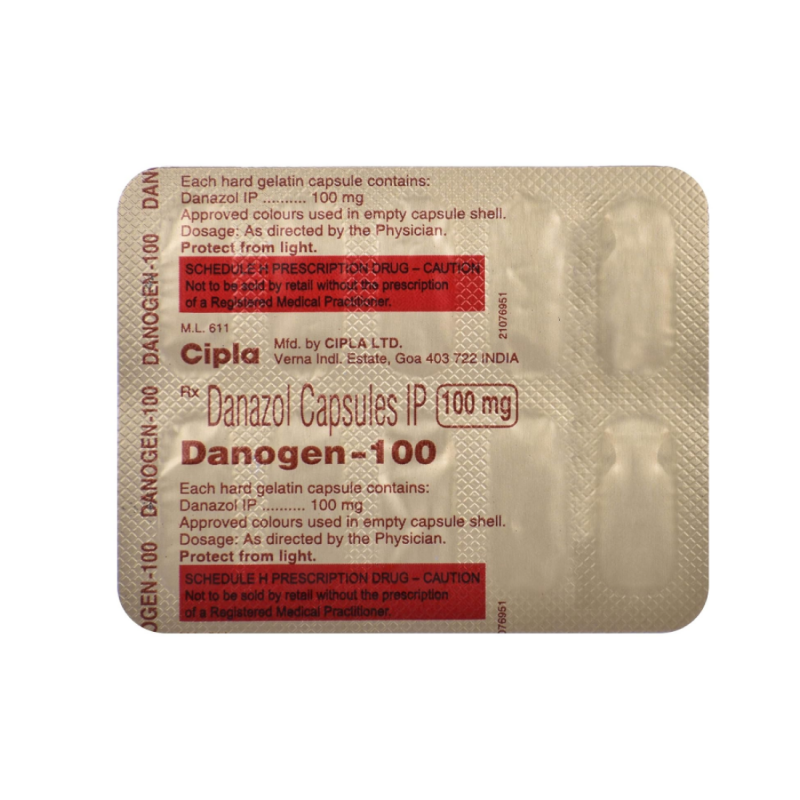 Danogen 100mg Capsule | Pocket Chemist