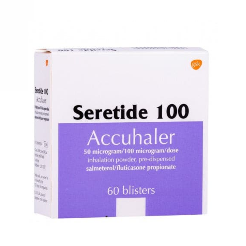 Seretide Diskus 100 mcg/50 mcg (60 doses) | Pocket Chemist