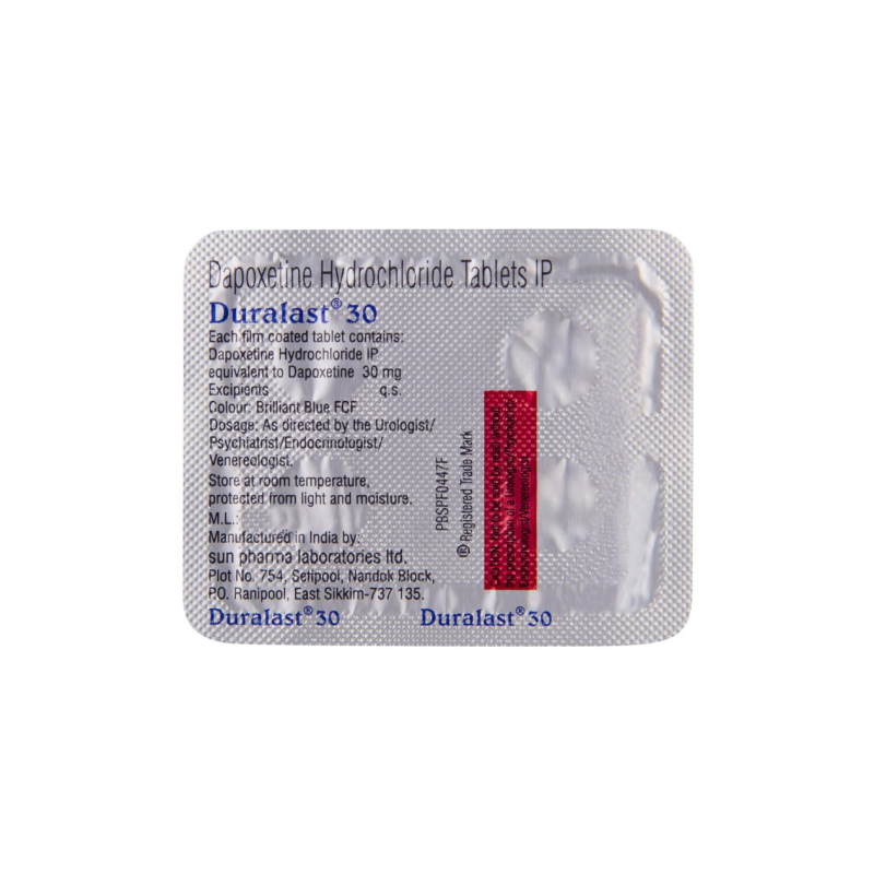 Duralast 30mg Tablet | Pocket Chemist