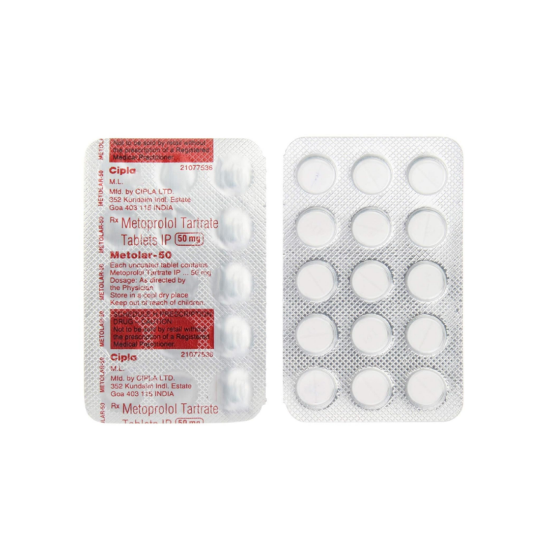 Metolar 50mg Tablet | Pocket Chemist