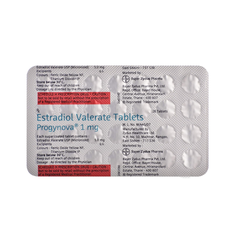 Progynova 1mg Tablet | Pocket Chemist