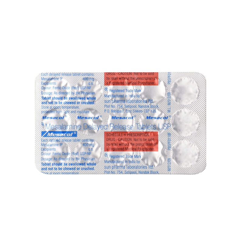 Mesacol 400mg Tablet | Pocket Chemist