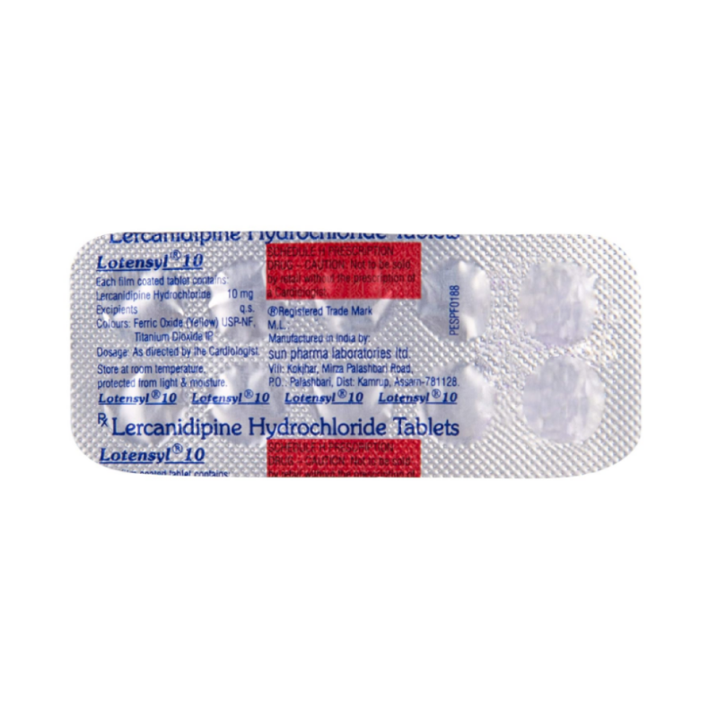 Lotensyl 10mg Tablet | Pocket Chemist