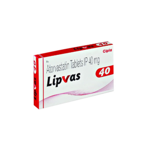 Lipvas 40mg Tablet | Pocket Chemist