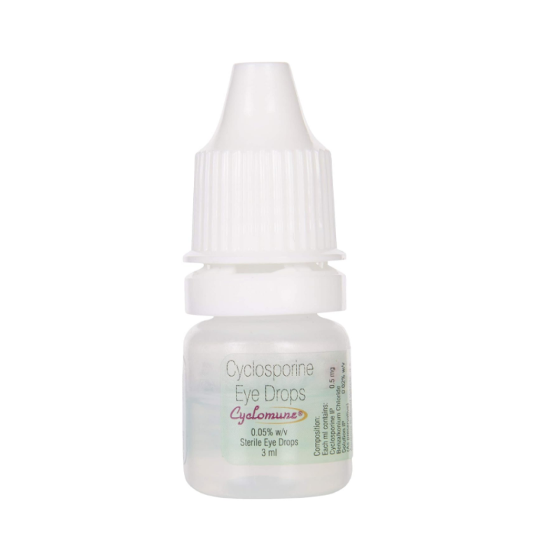 Cyclomune 0.1% Eye Drop | Pocket Chemist