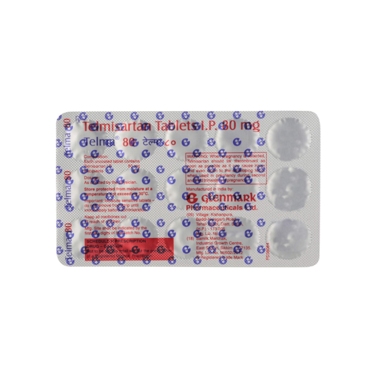 Telma 80mg Tablet | Pocket Chemist