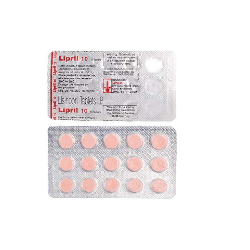 Lipril 10mg Tablet | Pocket Chemist