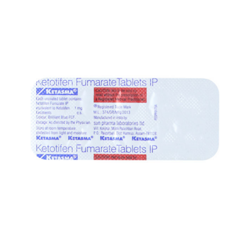 Ketasma 1mg Tablet | Pocket Chemist