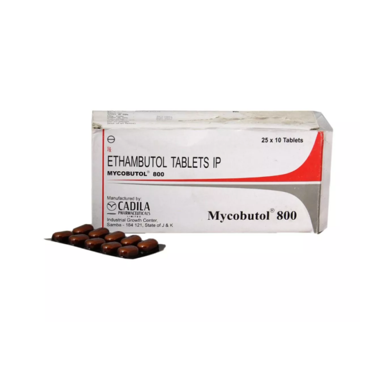 Mycobutol 800mg Tablet | Pocket Chemist