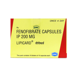 Lipicard 200mg Tablet | Pocket Chemist