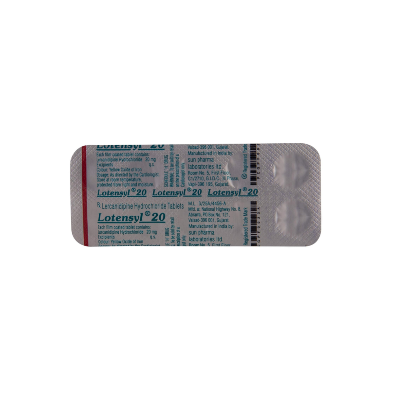 Lotensyl 20mg Tablet | Pocket Chemist