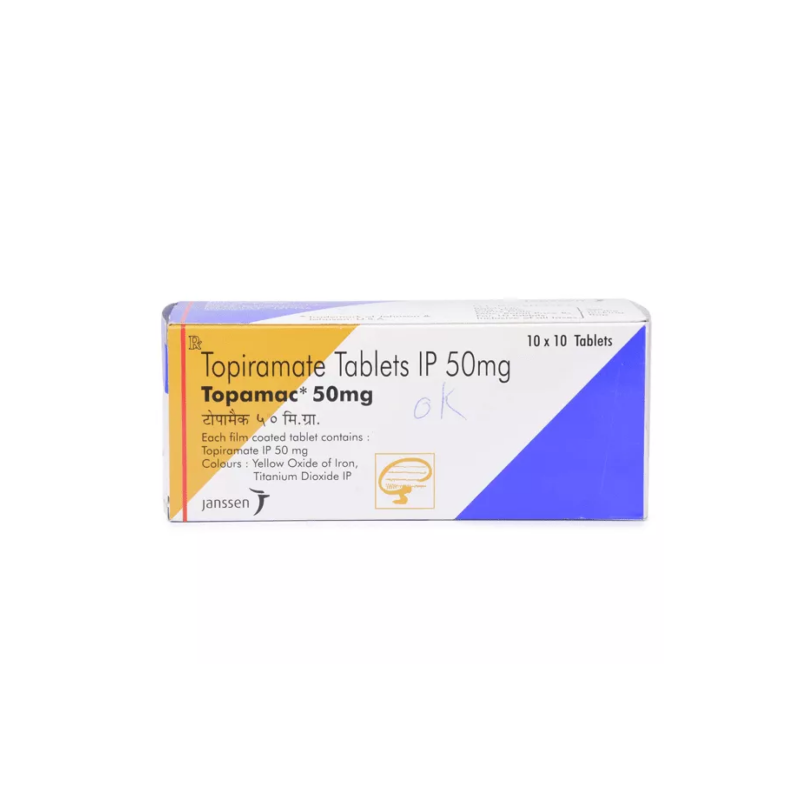 Topamac 50mg Tablet | Pocket Chemist