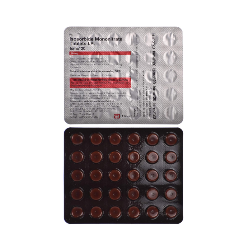 Ismo 20mg Tablet | Pocket Chemist