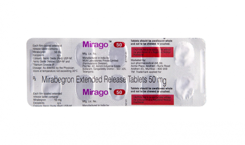 Mirago 50mg | Pocket Chemist