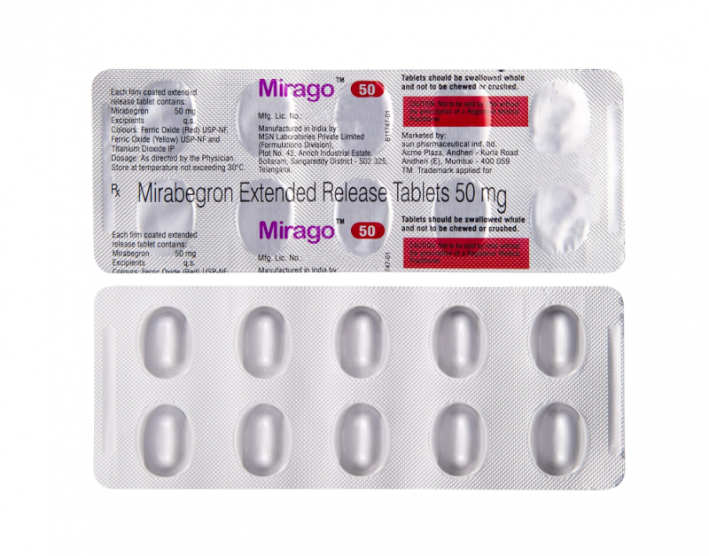 Mirago 50mg | Pocket Chemist