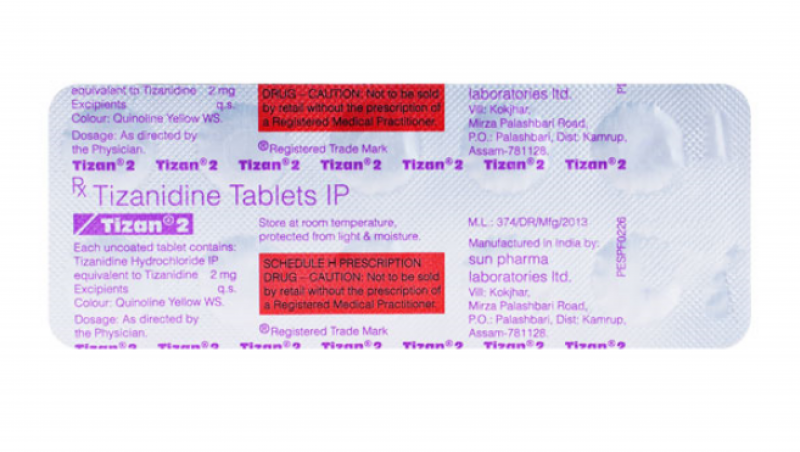 Tizan 2mg | Pocket Chemist