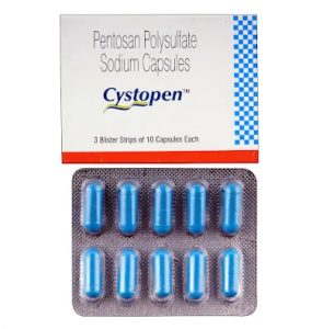 Cystopen 100mg Capsule ( Pentosan Polysulfate ) | Pocket Chemist