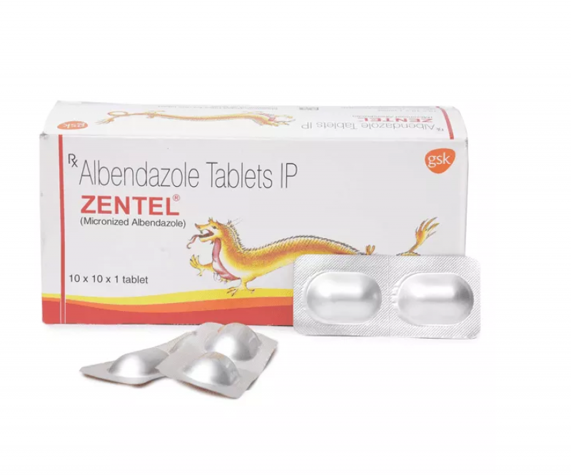 Zentel 400 mg Tablet | Pocket Chemist