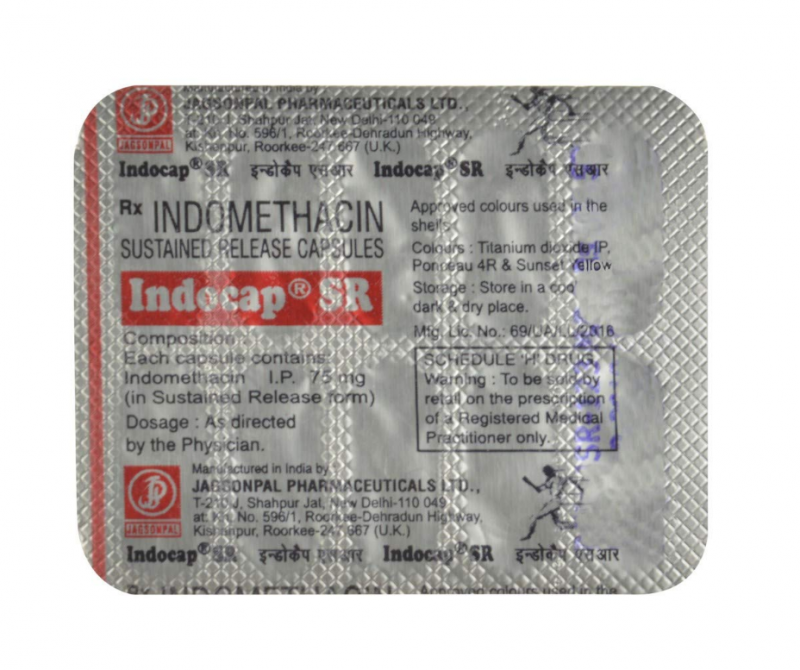 Indocap SR 75mg Capsule | Pocket Chemist