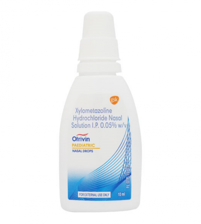 Otrivin Paediatric Nasal Drops 0.05% (10ml) | Pocket Chemist