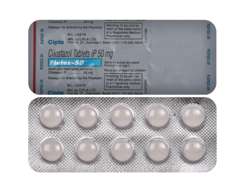 Pletoz 50mg Tablet | Pocket Chemist