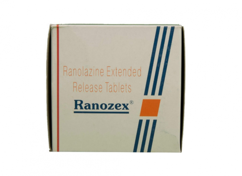 Ranozex XR 500 mg Tablet ( Ranolazine ) | Pocket Chemist