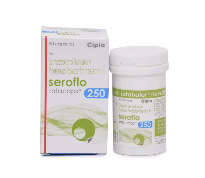 Seroflo Rotacaps 50mcg 250mcg | Pocket Chemist