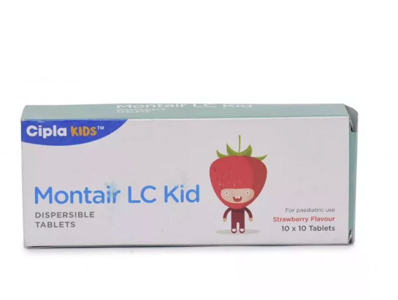 Montair LC Kid (4+2.5mg) Tablet - Pocket Chemist