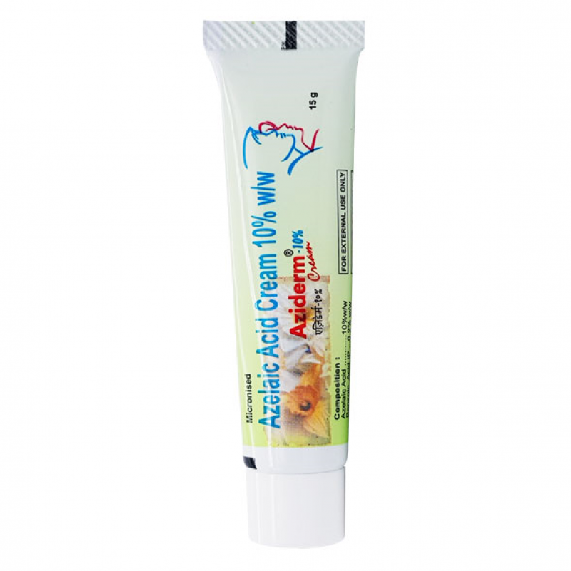 Aziderm Cream 10 % (15gm) ( Azelaic Acid ) | Pocket Chemist