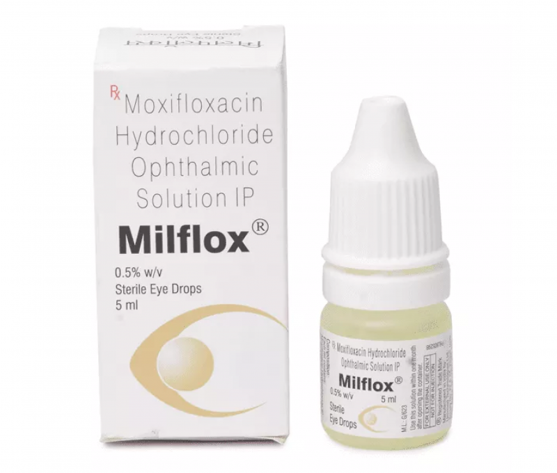 Milflox 0.5% 5 ml Eye Drop | Pocket Chemist