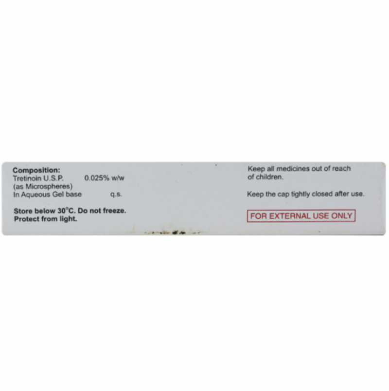 Revize Micro Gel 0.025% (20gm) ( Tretinoin 0.025% ) | Pocket Chemist