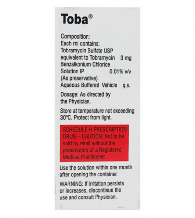 Toba Eye Drop (5 ml) | Pocket Chemist