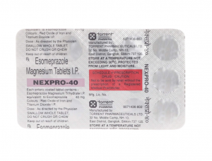 Nexpro 40 mg Tablet ( Esomeprazole 40mg ) | Pocket Chemist