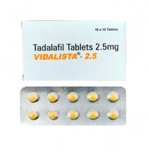 Vidalista 2.5mg Tablet ( Tadalafil 2.5mg ) | Pocket Chemist